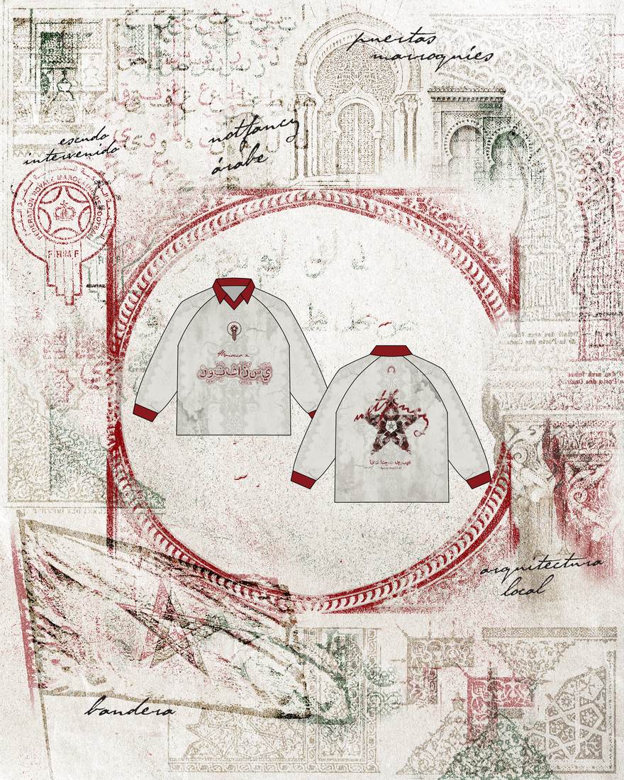 Concepto creativo Marruecos — Camisetas mundialistas Notfancy